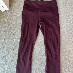 Lululemon Crop Leggings Size 6